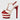 Sexy Red White Club Party Style Riveted High Heels Platform Pumps for Women