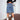 Women's All-match Casual Summer Streetwear Multi-pocket Straight Cut Denim Shorts