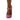 Women's Pink Patent Leather Round Toe Buckle Strap Thick Chunky Heel Pumps