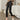 Women's Genuine Sheepskin Leather Simple Casual Elastic Waist Skinny Pants