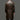 Natural Cow Leather Solid Pattern Button Decor Long Trench Coat for Men