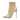 Women's Patent Leather Belt Buckle Pointed Toe Side Zipper Short Boots