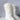 Women's White Warm Plush Faux Fur 50cm Long Over Knee Snow Boots