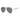 Women's Vintage Punk Metal Big Frame Champagne Pilot Sunglasses for Summer