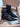 Solid Color Cat Heel Pointed Toe Microfiber Motorcycle Boots for Women