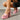 Women's Summer Silk Peep Toe Buckle Back Straps Platform Square Heel Pumps