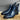Crocodile Skin Glossy Finish Dual Color Slip-On Ankle Boots for Men