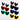 Women's Vintage Fashion UV400 Cute Heart Sunglasses for Summer Beach Fun