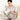 Spring Autumn Beige Thin Polyester Ice Silk Short-sleeved Sleepwear Pajama Set for Men