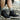 Men's Handmade Genuine Leather Cross-Tied Round Toe High Top Shoes