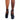 Women's Round Toe Buckle Straps Square Heels Punk Rivet Platform Pumps