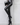 Women's Winter Streetwear Sheepskin Leather High Waist Slim Pants