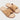 Summer Daily Leisure Breathable Cowhide Solid Color Star Slip On Sandals for Men