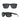 Unisex Wrap Frame Classic Retro Decorative Photochromic Polarized UV400 Sunglasses
