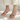 Women's Kitten Heels Round Open Toe Jeweled Strappy Flipflop Mules for Summer
