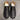 Men's Solid Color Breathable Flat Platform Slip-on Genuine Leather Casual Loafers