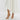 Women's Apricot Crystal Mesh Peep Toe Shallow Pointed Thin High Heeled Stilettos Pumps