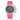 Men's Automatic 40mm Chronograph Mechanical Crystal Case Fluororubber Strap Watch