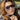 Metal Hollow One Piece Vintage Punk Outdoor Fashion Pilot Sunglasses for Women