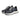 Men's Solid Color Crocodile Skin White Sole Lace-up Casual Sneakers