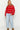 Streetwear Heart Pattern Double Contrasting Color Round Neck Long-Sleeved Tops