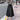 High Waist Bow Tie Large Swing Genuine Sheepskin Leather Skirt for Women