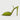 Women's Light Green Crystal Mesh Peep Toe Shallow Pointed Thin High Heeled Stilettos Pumps