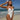 Women's Solid Color Tied Halter Push Up Backless Bathing One Piece Swimsuit