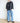Women's Sheepskin Leather O-Neck Single Breasted Pocket Retro Loose Casual Jacket