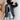 Women's Autumn Korean Mid-length Loose Locomotive Zipper Leather Jacket