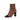 Women's Pointed Toe Side Zipper Chunky Heels Suede Short Boots