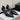 Women's Black 5cm High Heels Pointed Toe Slingbacks Suede Leather Runway Shoes