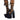 Women's Round Toe Square Heel Shallow Lace-up Cross-tied Platform Pumps