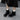 Women's Genuine Leather Round Toe Lace-Up Middle Heel Patchwork Boots