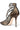 Women's Black Lace Strap High Heels Pointed Toe Stiletto Pumps
