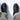Men's Retro Leather Round Toe Mid Heel Lace-Up Height Increase Casual Shoes