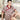 Beige Maroon Thin Polyester Ice Silk Short-sleeved Short Pajama Set for Men