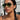 Luxury Oversized Butterfly Square UV400 Protection Sunglasses for Women