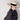 Handmade Vintage Sunflower Grass Black Ribbon Flat Top Peaked Hat for Women