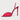 Women's Rose Red Crystal Mesh Peep Toe Shallow Pointed Thin High Heeled Stilettos Pumps