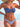 Women's Sexy Print V Wire Push Up Bandeau Triangle Bikini 2 Piece Swimwear