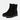 Women's Solid Color Cow Suede Elastic Flat Platform Round Toe Chelsea Boots