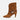 Women's Suede Round Toe Slip-On Ankle Strap Metal Decor Chunky Heels Boots