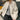 Women's Trendy Genuine Sheepskin Pocket Metal Zipper Loose Short Jacket