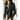 Women's Natural Sheepskin Leather Single Button Suit Collar Slim Blazer