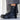 Men's Street Fashion Cowhide Round Toe Zipper Platform Hard Wearing Boots